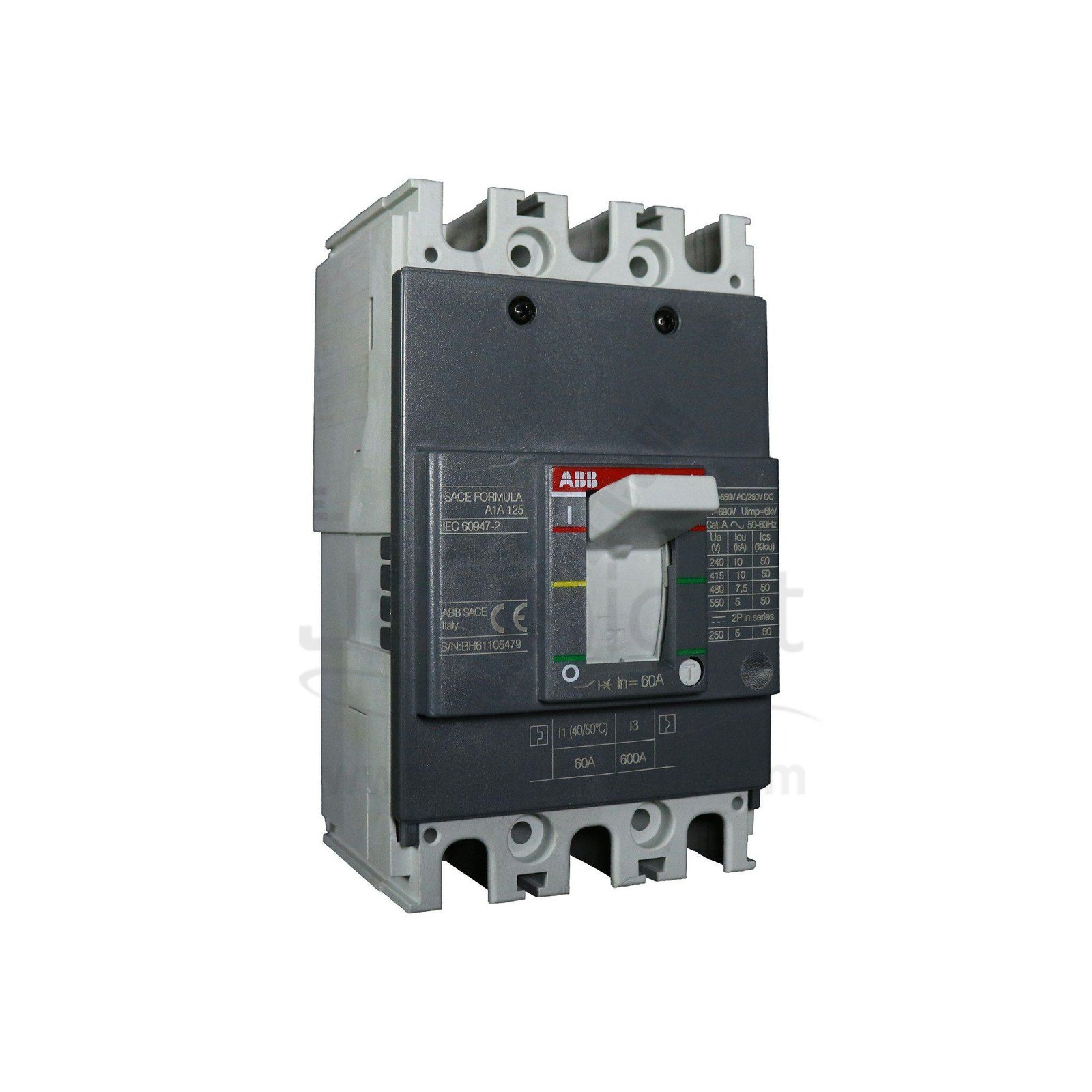 مفتاح مولدد 60 امبير 10 كيلو ABB ABB Circuit breaker Mccb 60amp 10k